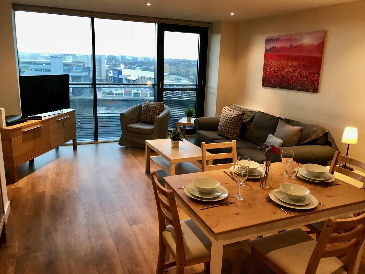 The Heights - River And City View Apartment Glasgow Bagian luar foto