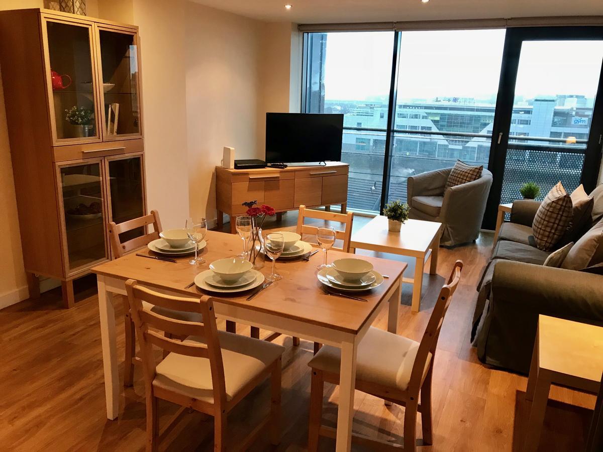 The Heights - River And City View Apartment Glasgow Bagian luar foto